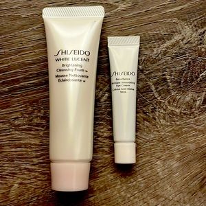 Shiseido White Lucent & Shiseido Benefiance